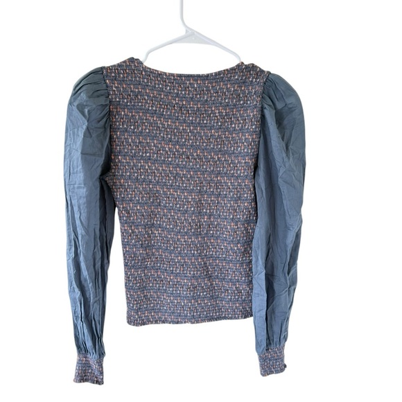 Nation LTD Della Smocked Top in It Girl - Picture 8 of 8